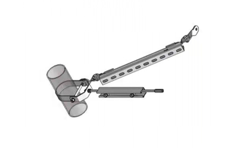 單管道側向抗震支吊架