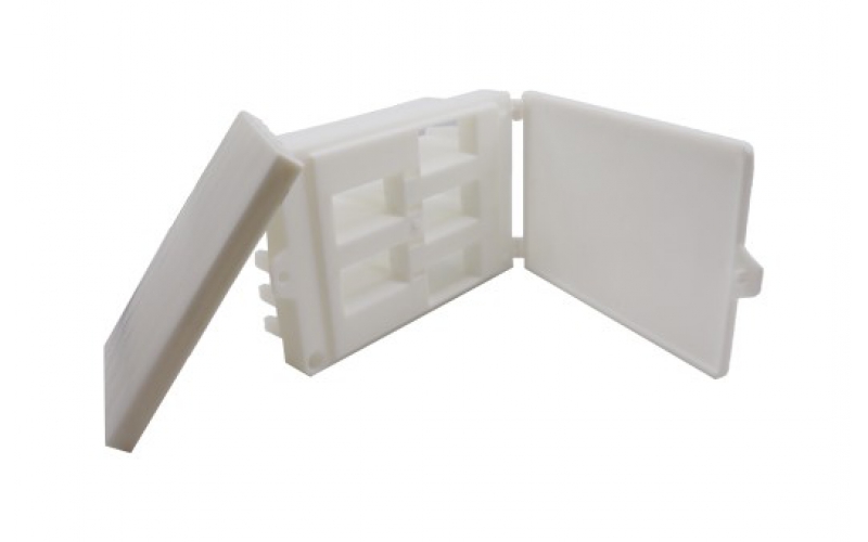 密集型母線(xiàn)配件 19相位白色插口插座底托